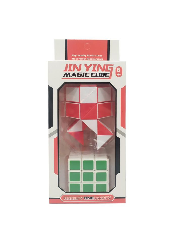 Кубик зі змійкою T1110 в коробці (Червоний) No Brand (330137423)