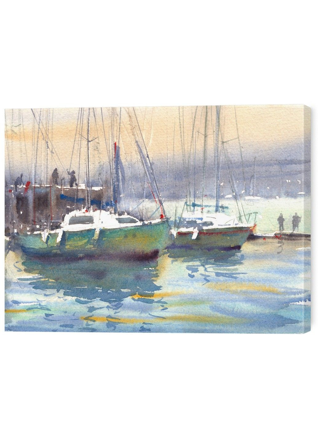 Море Картина на полотні «Яхти на воді» No Brand (324106652)