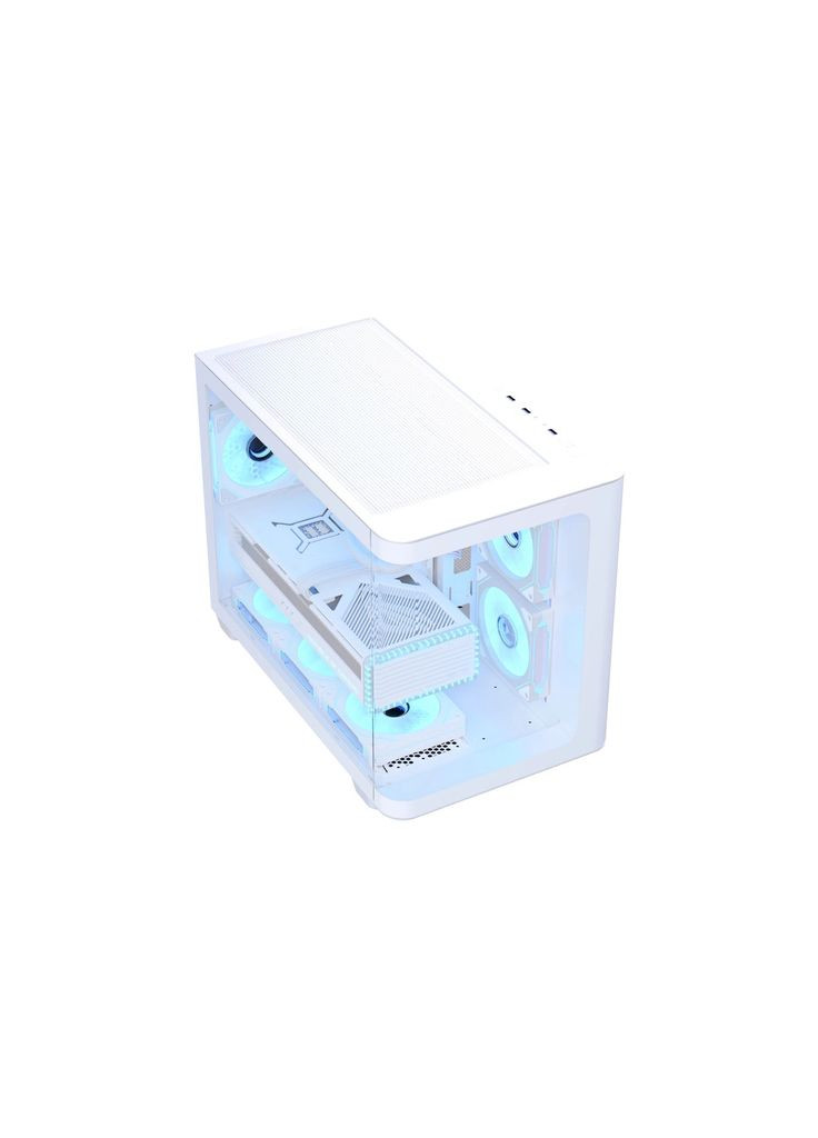 Корпус (m499358) Aerocool P300C-G-WT-v1 White (369028966)