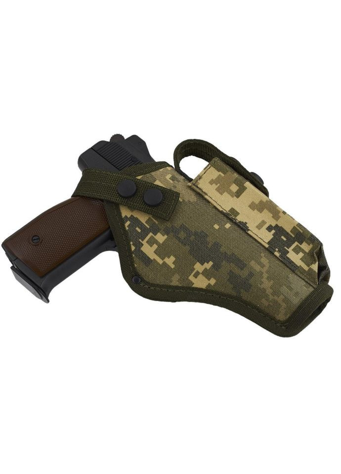 Кобура для 92 (Беретта) на пояс с итогом под магазин Пиксель Камуфляж SV Beretta (342374993)