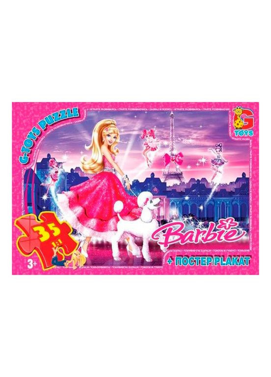 Пазлы детские "Barbie" BA029, 35 элементов No Brand (316528199)