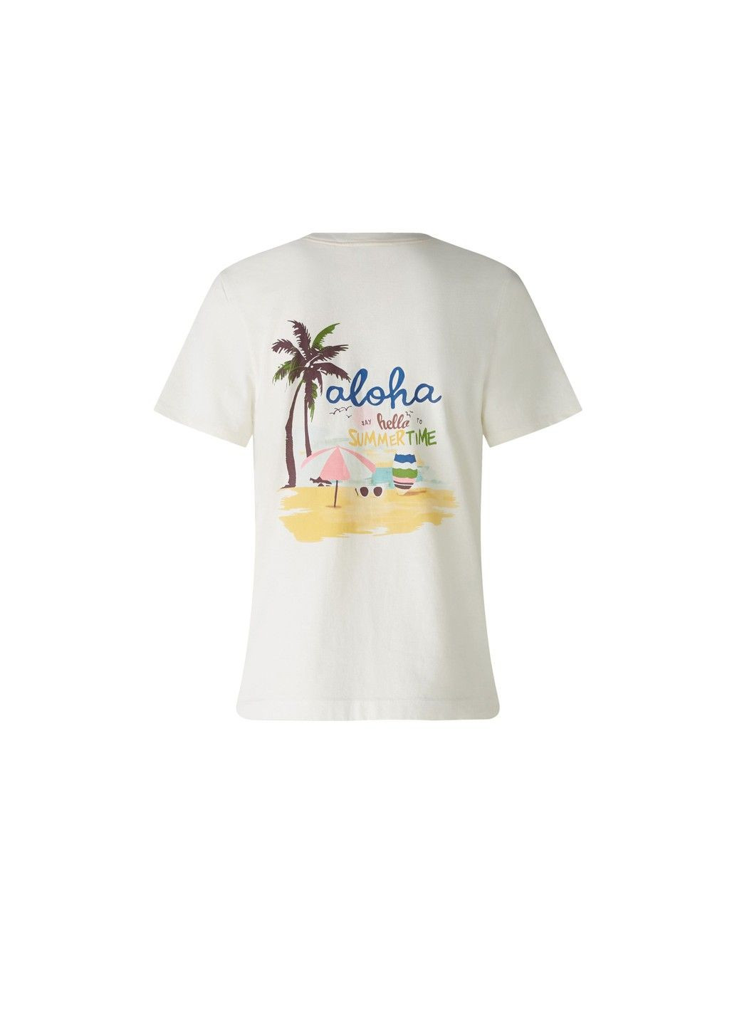 Жіноча футболка Біла Oui - (298005943)