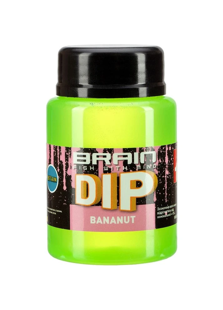 Дип для бойлов F1 Bananut (банан с кокосом) 100ml, объем 100 мл, специализация - Карп, Белый Амур Brain (394953581)