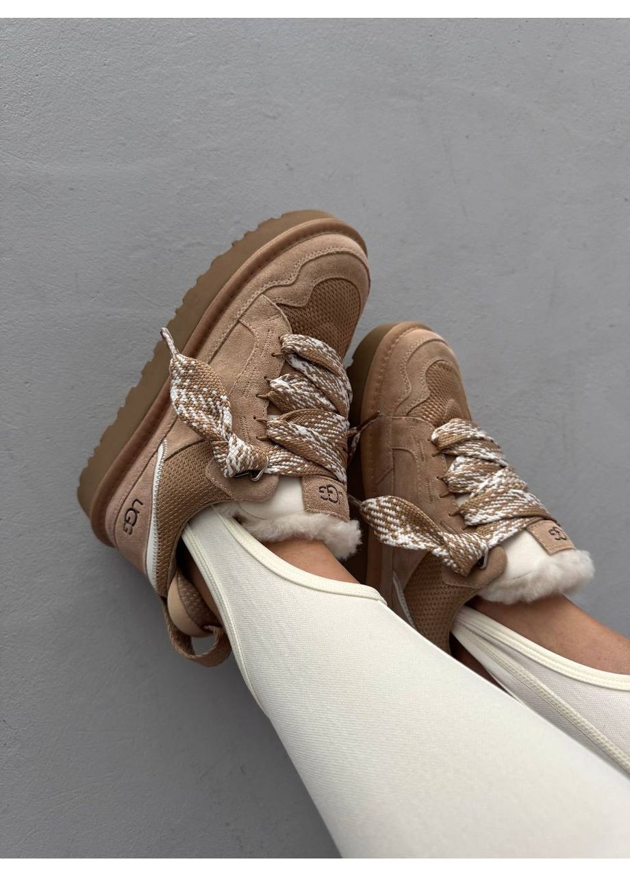 Кросівки Уггі жіночі Ловмел UGG Lowmel Sneakers Sand унісекс No Brand (367261487)