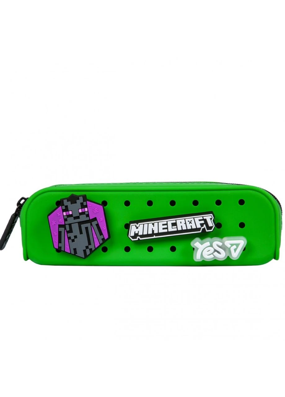 Пенал для школы мягкий Minecraft 533848 пенал для 1 класса силиконовый детские школьные пеналы для мальчиков Yes (403233660)