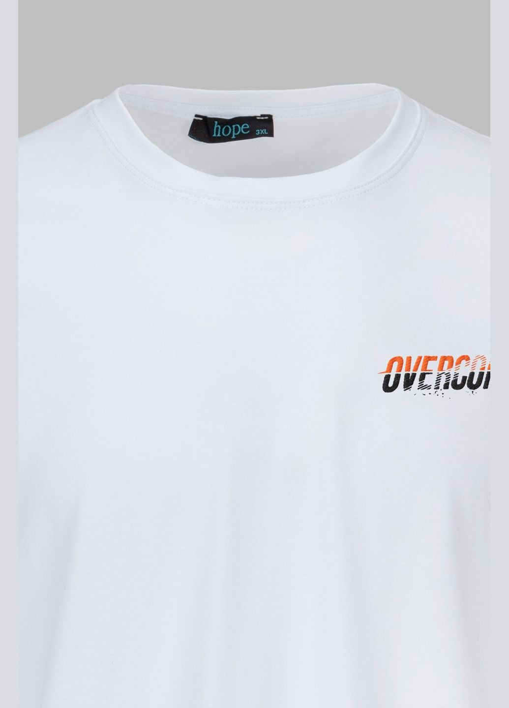 Біла футболка з принтом чоловіча hp-061 (2000990567987s) shop (2000990567987) Hope