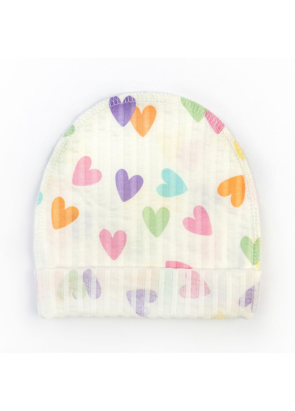 Шапочка Dexter`s для младенцев с подворотом с сердечками hearts 40 dexter's (353834851)
