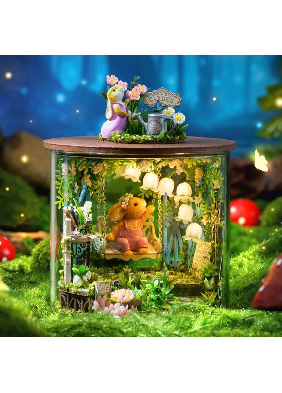 Румбокс 3D конструктор Казковий сад Fairytale Garden Інтер'єрний в колбі B-113 No Brand (362452825)