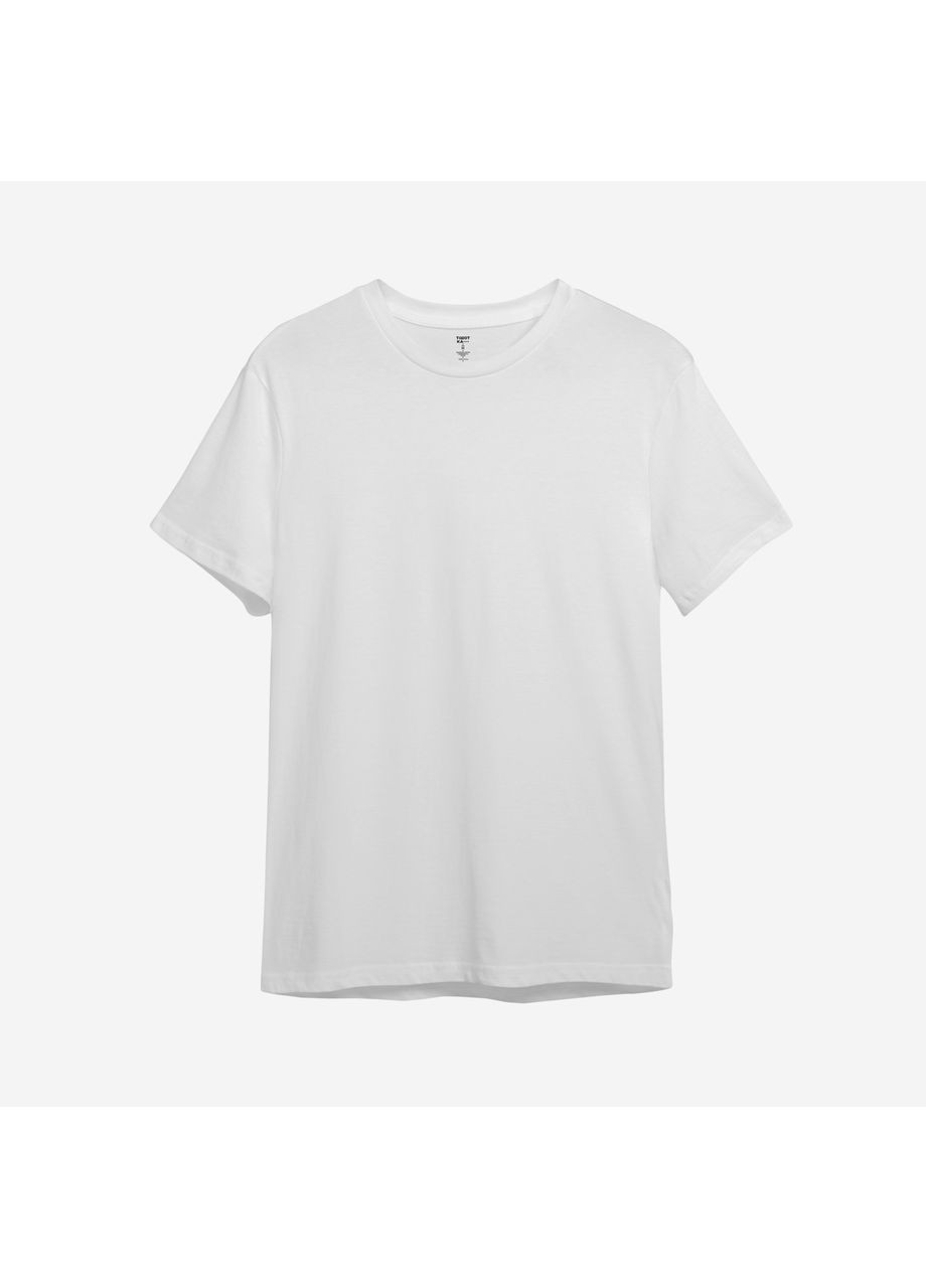 Біла демісезонна футболка дитяча однотонна (для хлопчика) (10880127885) ТiШОТКА