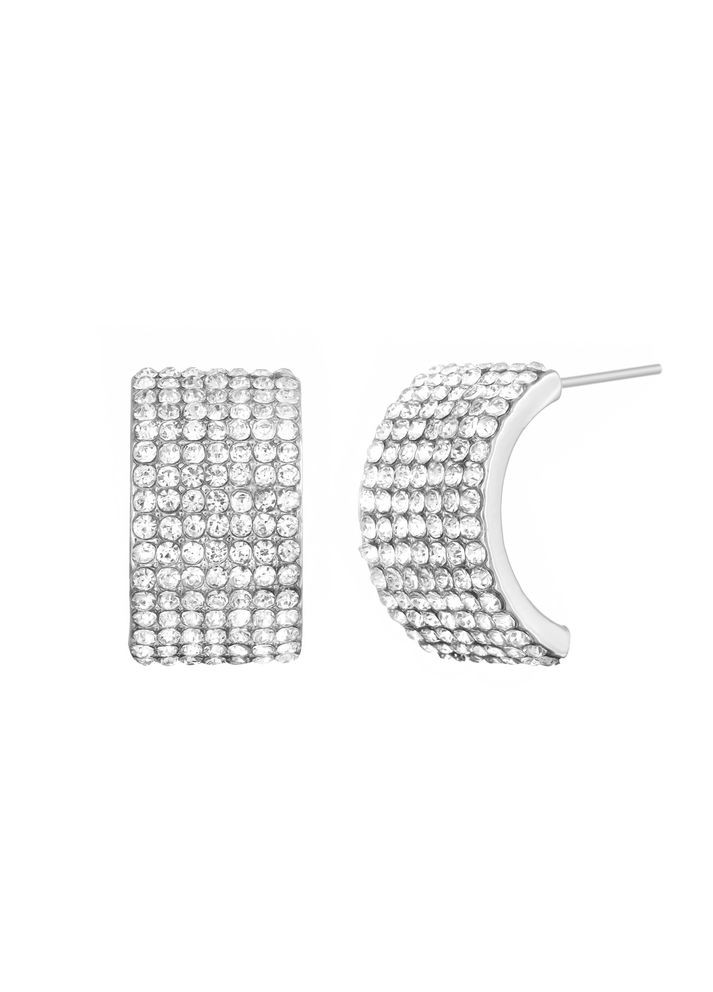 Сережки з камінням Суцільне мерехтіння Sincera (341534234)