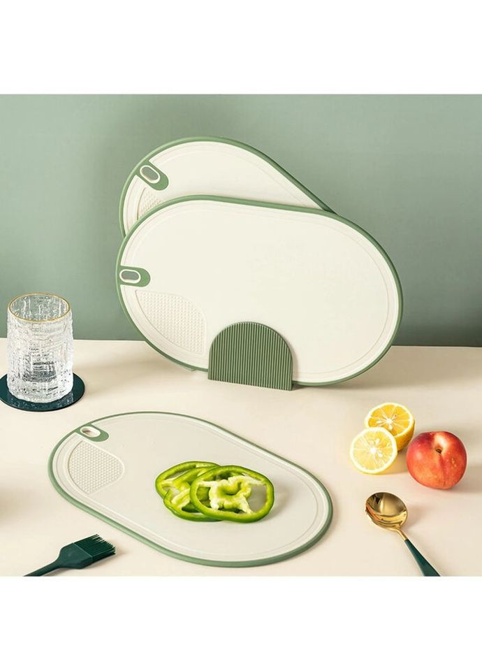 Набор разделочных досок 11759 4 предмета зеленый No Brand (324443309)