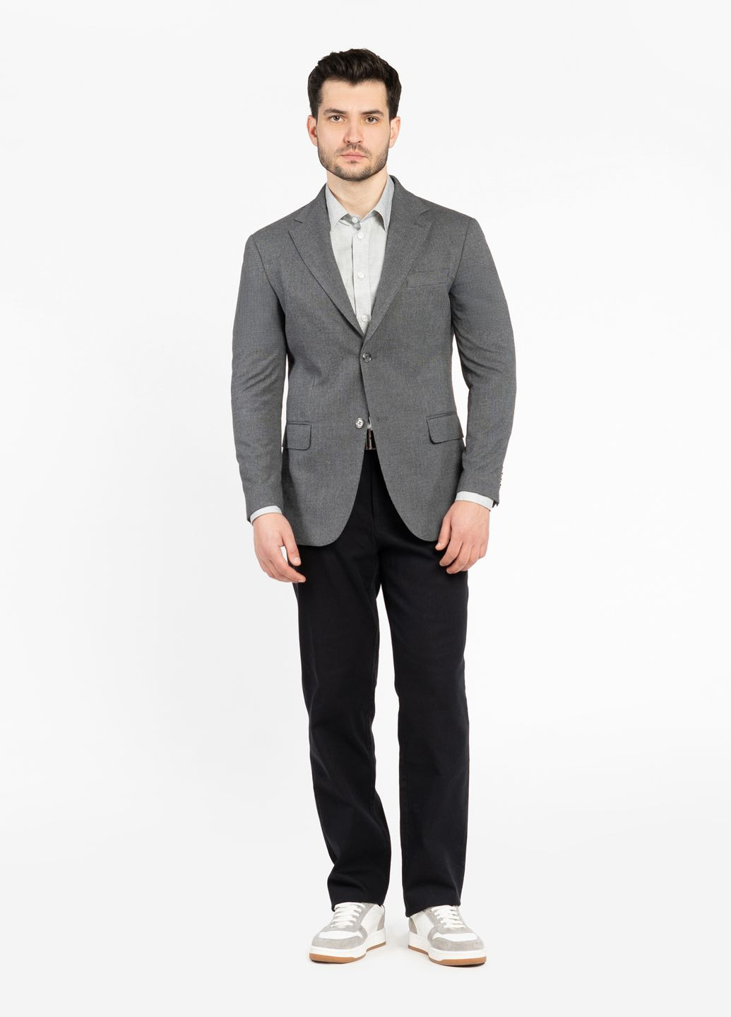 Мужской пиджак серый Arber MILANO New (373069144)