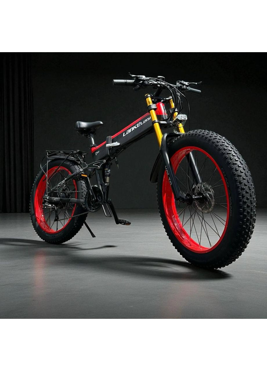 Электровелосипед Lankeleisi XT750 Plus 1000W 17.5Ah Алюминиевый Красный VOLTO (351503895)