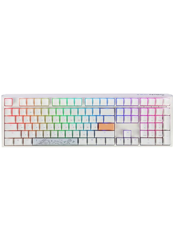 Клавиатура One 3 Mini Cherry MX Red RGB White (DKON2161ST-RUAPXPWWWSC1) Ducky (323104140)