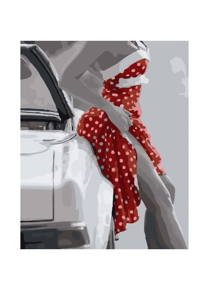 Картина за номерами "Сукня в горошок" Оптифрост (361414797)