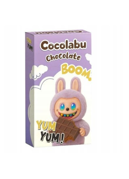 Шоколад Лабубу Cocolabu Chocolate Boom Purple 70 г. Фиолетовый No Brand (370021896)
