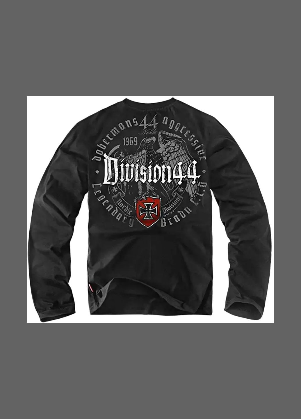 Черная лонгслив division ls64bk Dobermans Aggressive