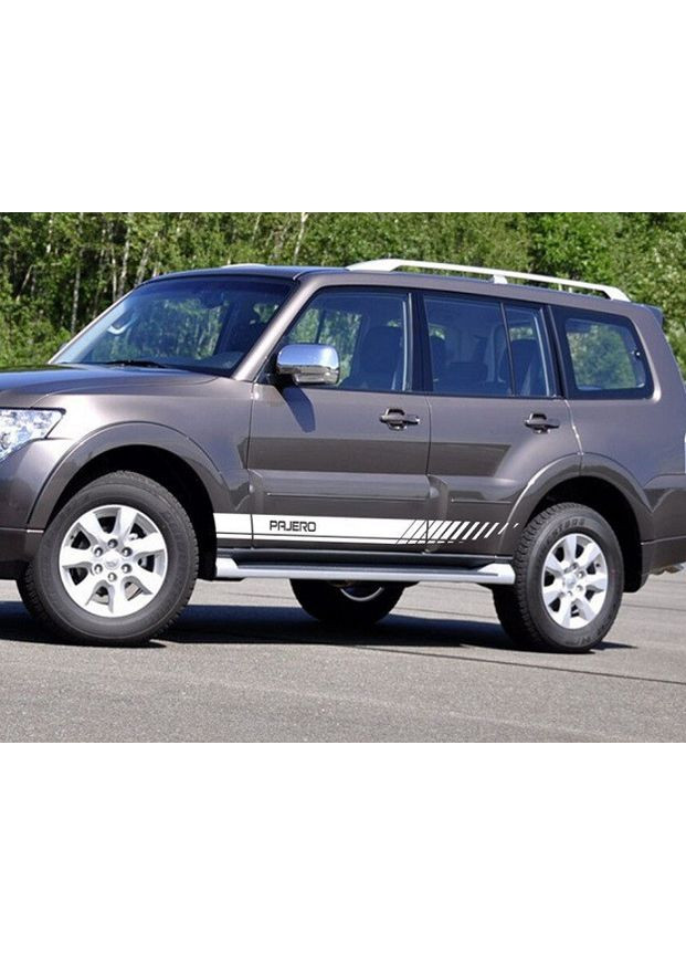 Смуги на авто 3D TUNING STUDIO Міцубіші Паджерро W 980х100х0.060 мм=4штуки No Brand (362498019)