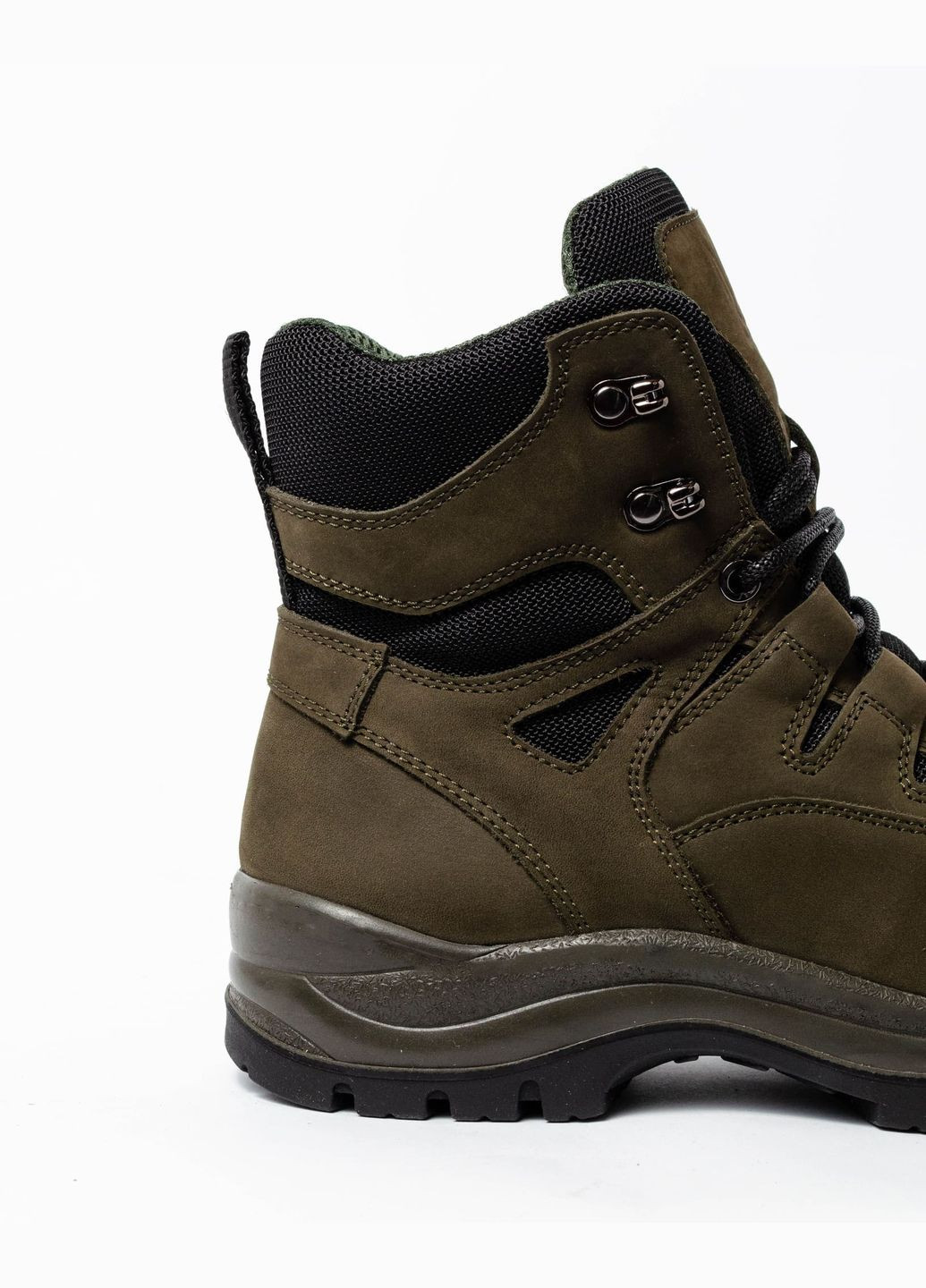 Кожаные Демисезонные Мужские Берцы Тактические. 39-46р Олива. Прочные и удобные! 45DM-1003 No Brand (301138764)