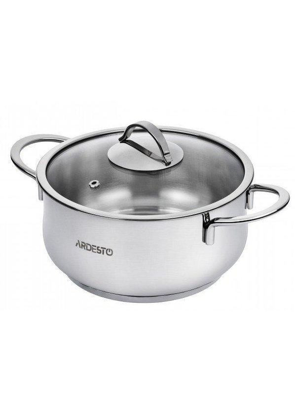 Кастрюля со стеклянной крышкой BlaСk Mars AR-0743-S 4,3 л 22 см Ardesto (348133611)