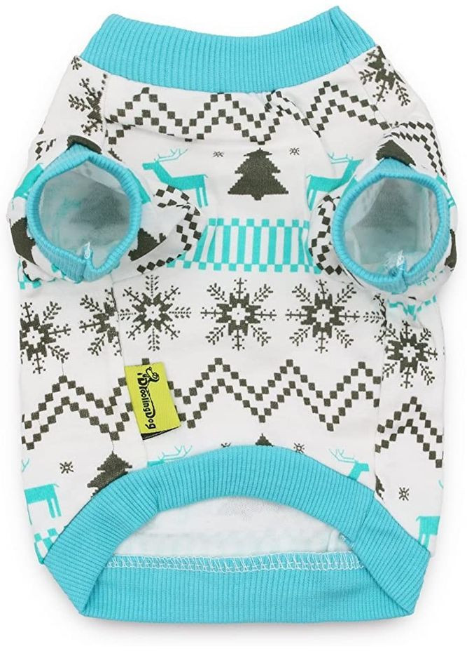 Світшот для котів Pet Style "візерунок" Блакитна L No Brand - (323233111)