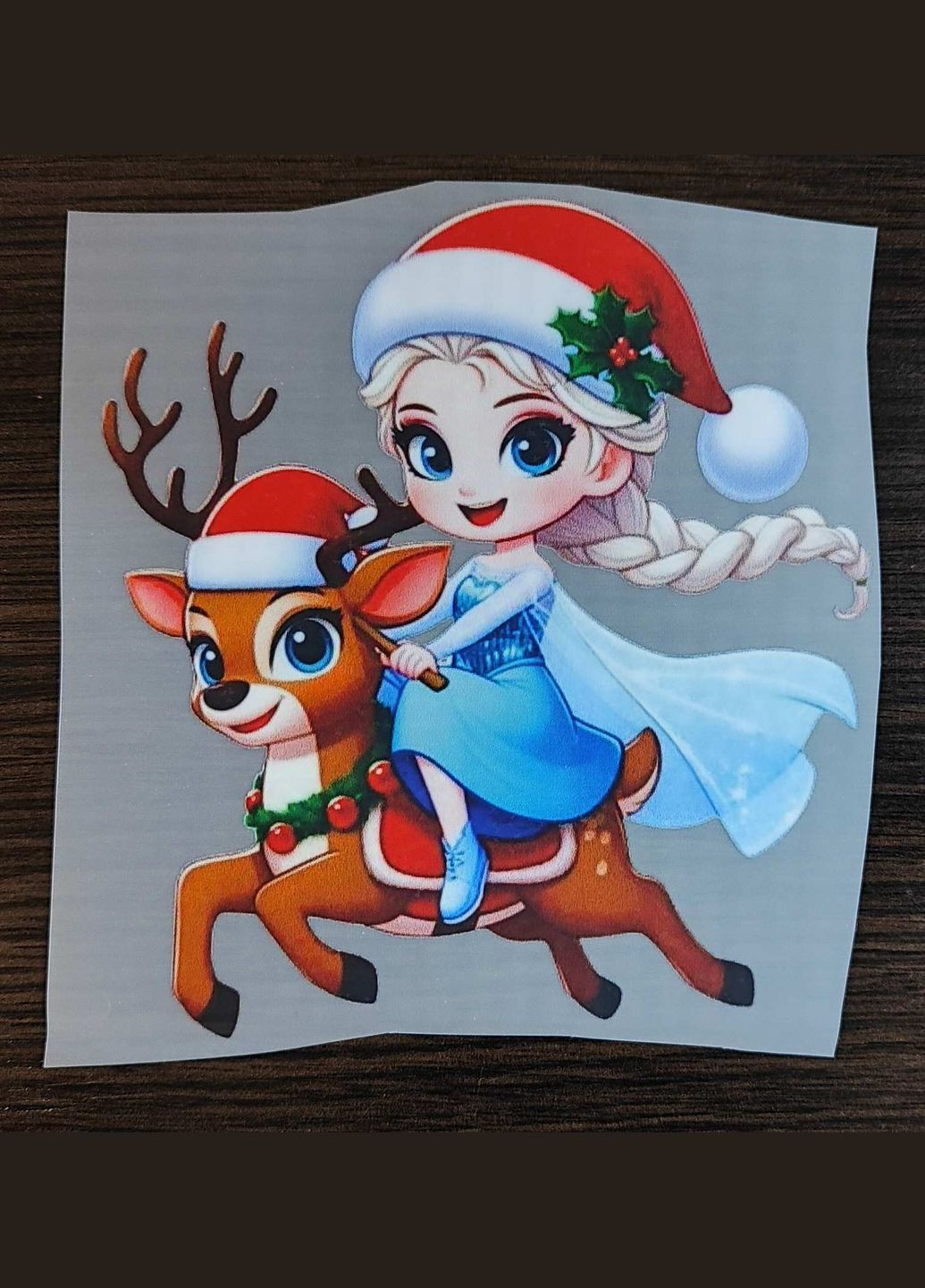 Термонаклейка новорічна на одяг Кураж (308391545)