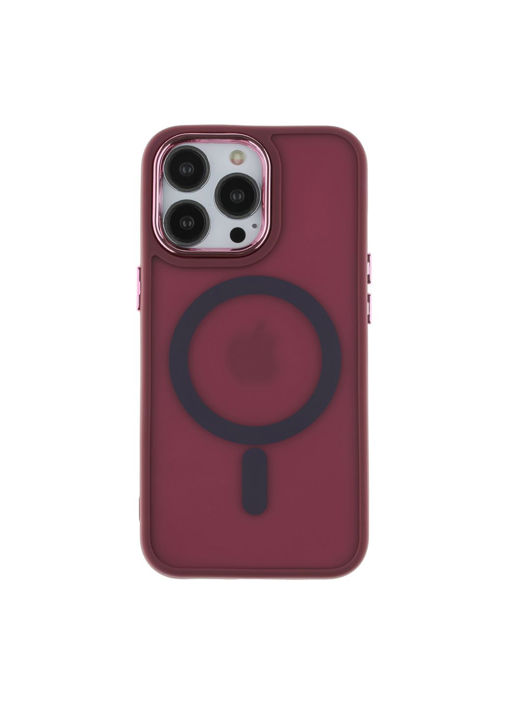 Чехол TPU+PC Space Magnetic Color with Magsafe для iPhone 13 Pro Max Цвет Bordo No Brand Apple iPhone 13 Pro Max 2021 (336940706)