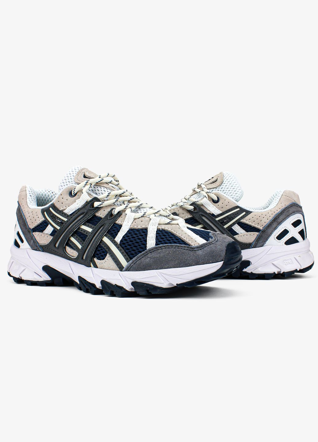Серые демисезонные кроссовки мужские и женские asics gel-sonoma 15-50 french blue gray | асикс гель-сонома 15-50 серые No Brand