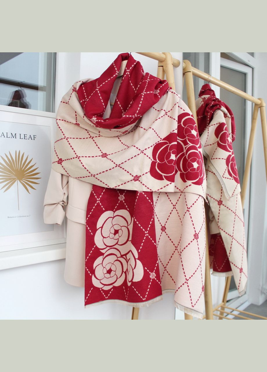 Кашеміровий шарф "Ромб" 102014 Cashmere (322502014)