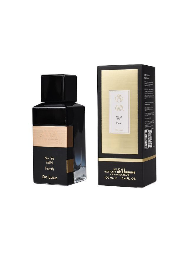 Нишевый парфюмерный экстракт для мужчин -De Luxe Fresh NICHE PERFUME 100 ml Ava (365284488)