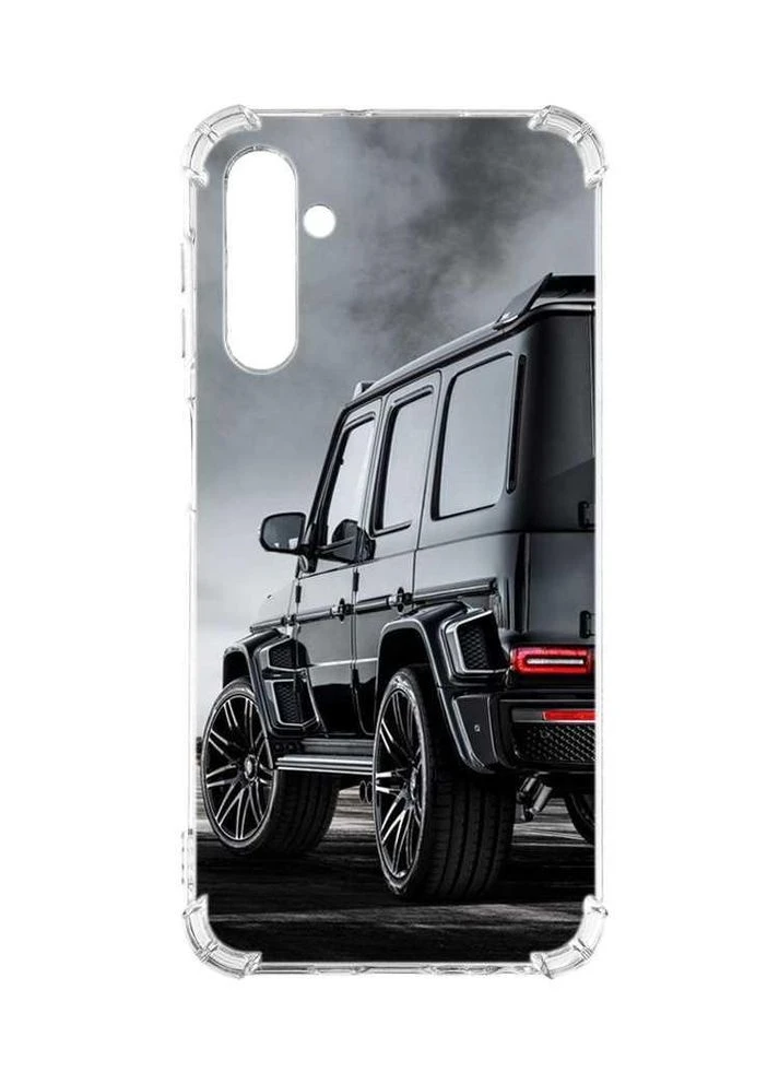 Чохол з потовщеними кутами на Samsung Galaxy A56 5G Авто чорне (принт 235) Creative (356127680)