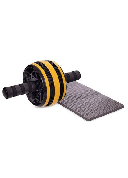 Колесо ролик для преса одинарне FI-2540 Жовто-чорний, (56508066) FDSO (322733543)