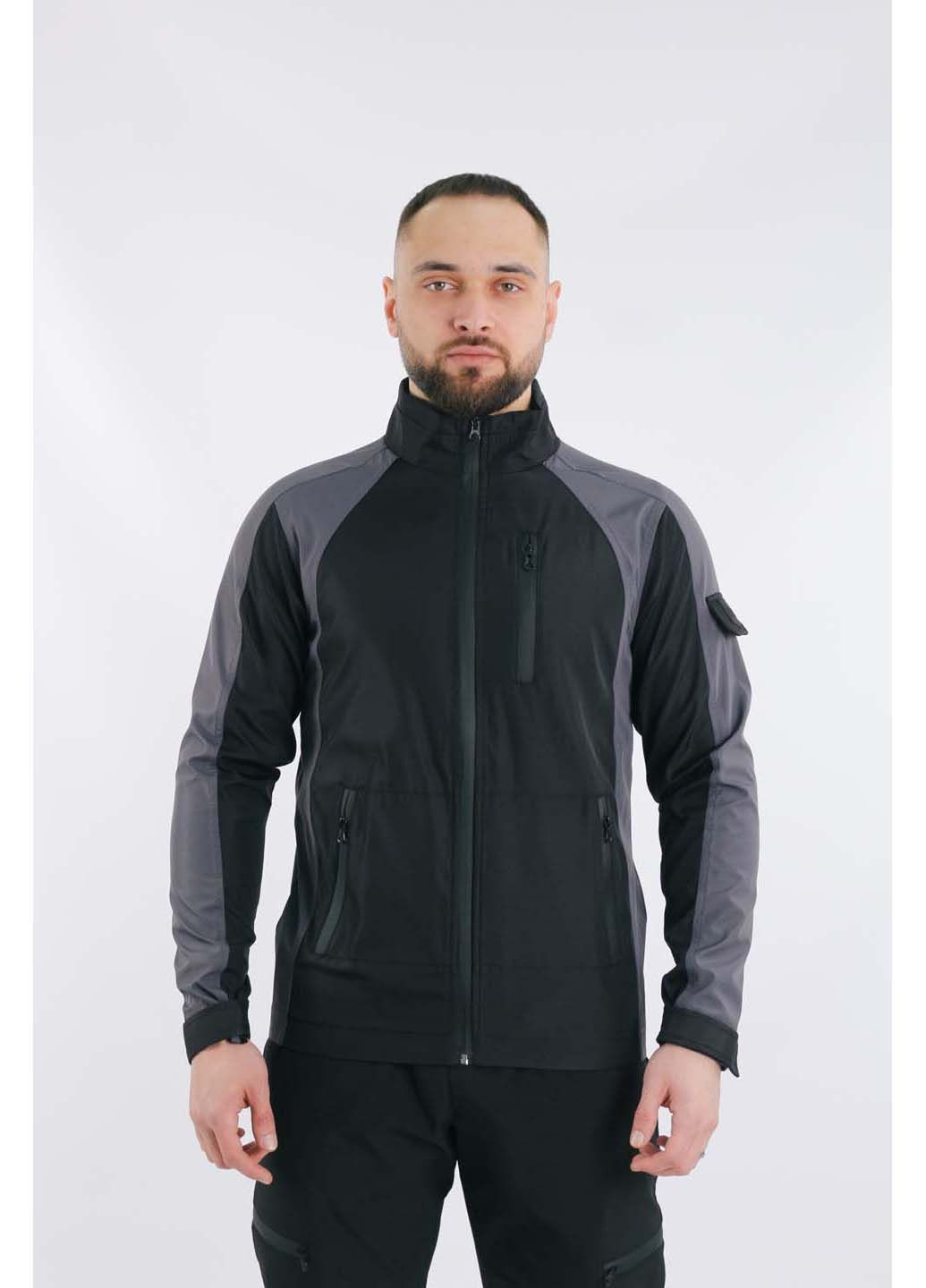 Комбинированная демисезонная ветровка Intruder