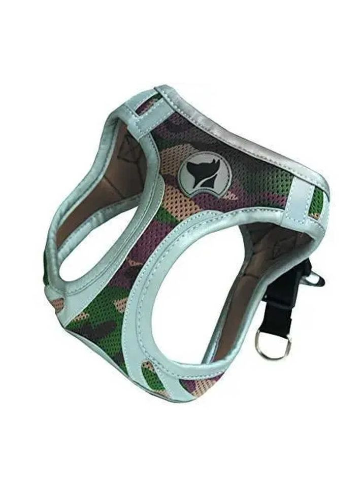 Шлея HIKING REFLECTIVE, милитари, нейлон, L 46 - 53 см (8023222157002) Croci (320760469)