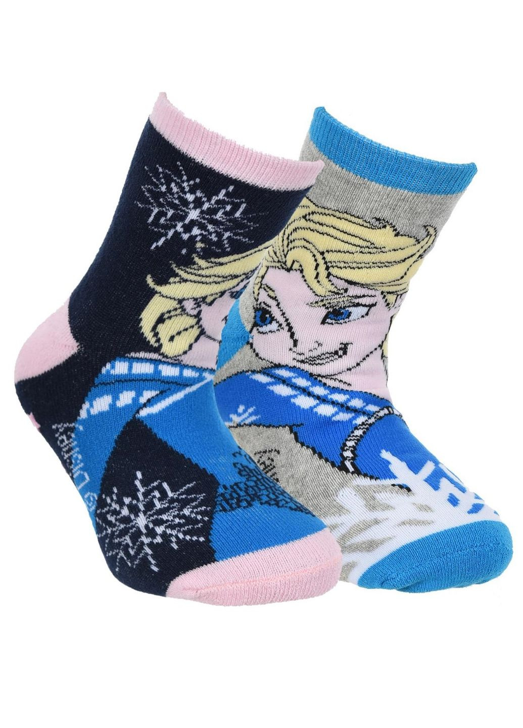 Носки махровые 2 пары Frozen (Холодное Сердце) HS07421 Disney шкарпетки 2 шт. (292253184)