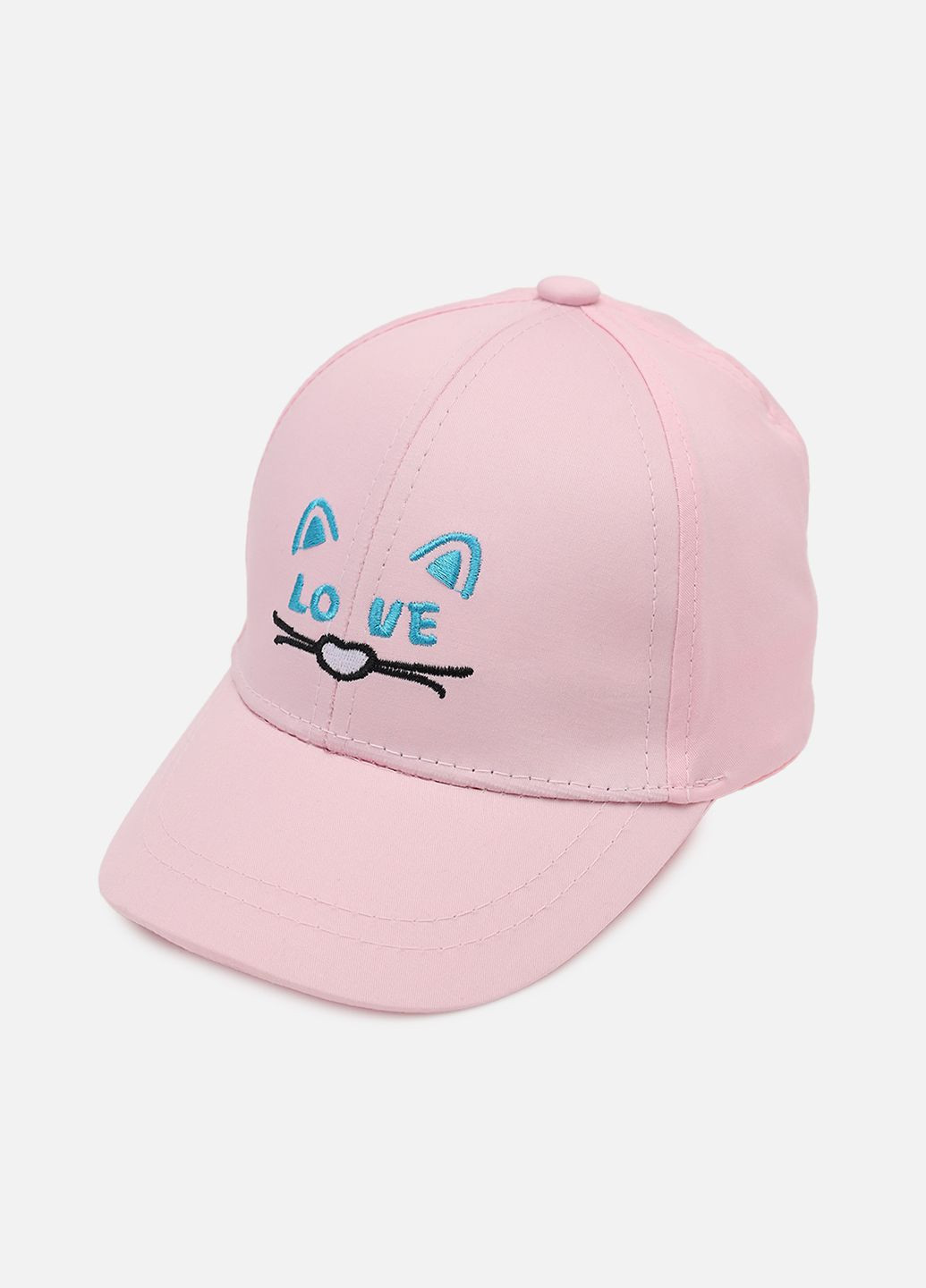Бейсболка для дівчинки колір світло-рожевий CB-00274654 No Brand (330223194)