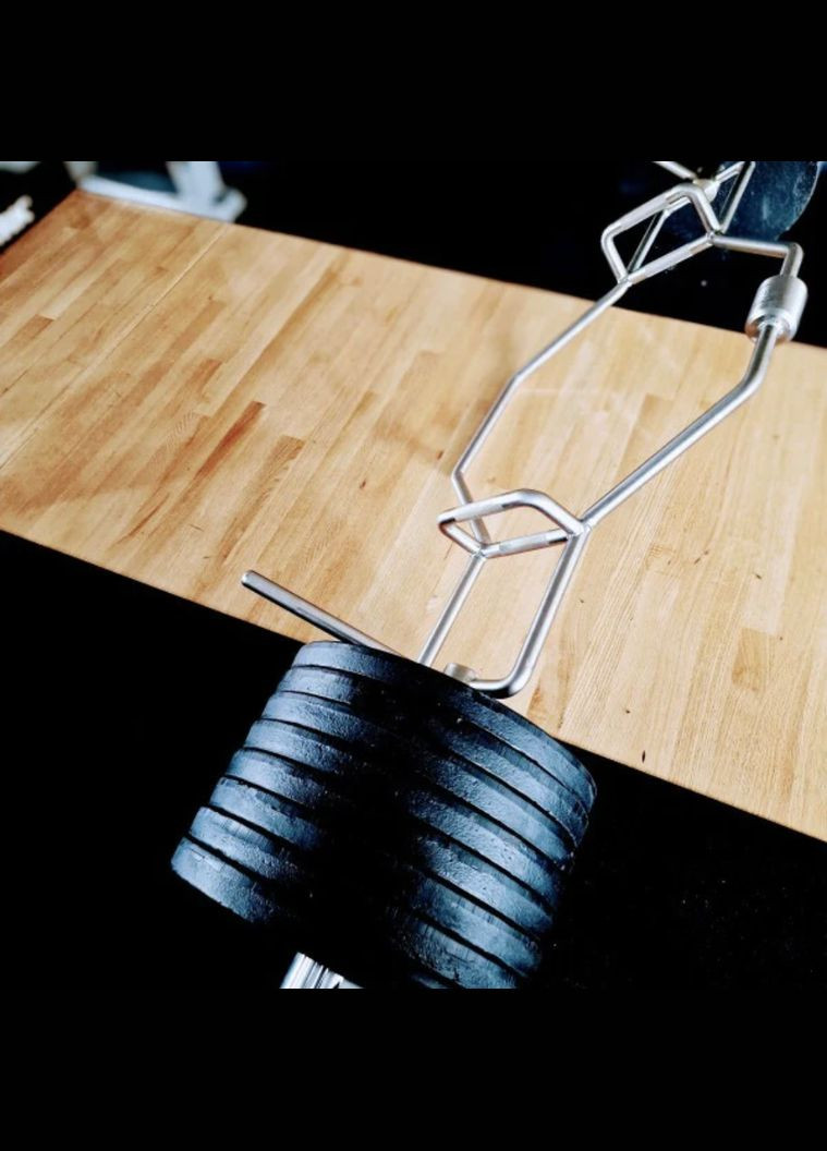 Трэп-гриф олимпийский для становой тяги 213см (50мм) с подставкой York Fitness (303126932)