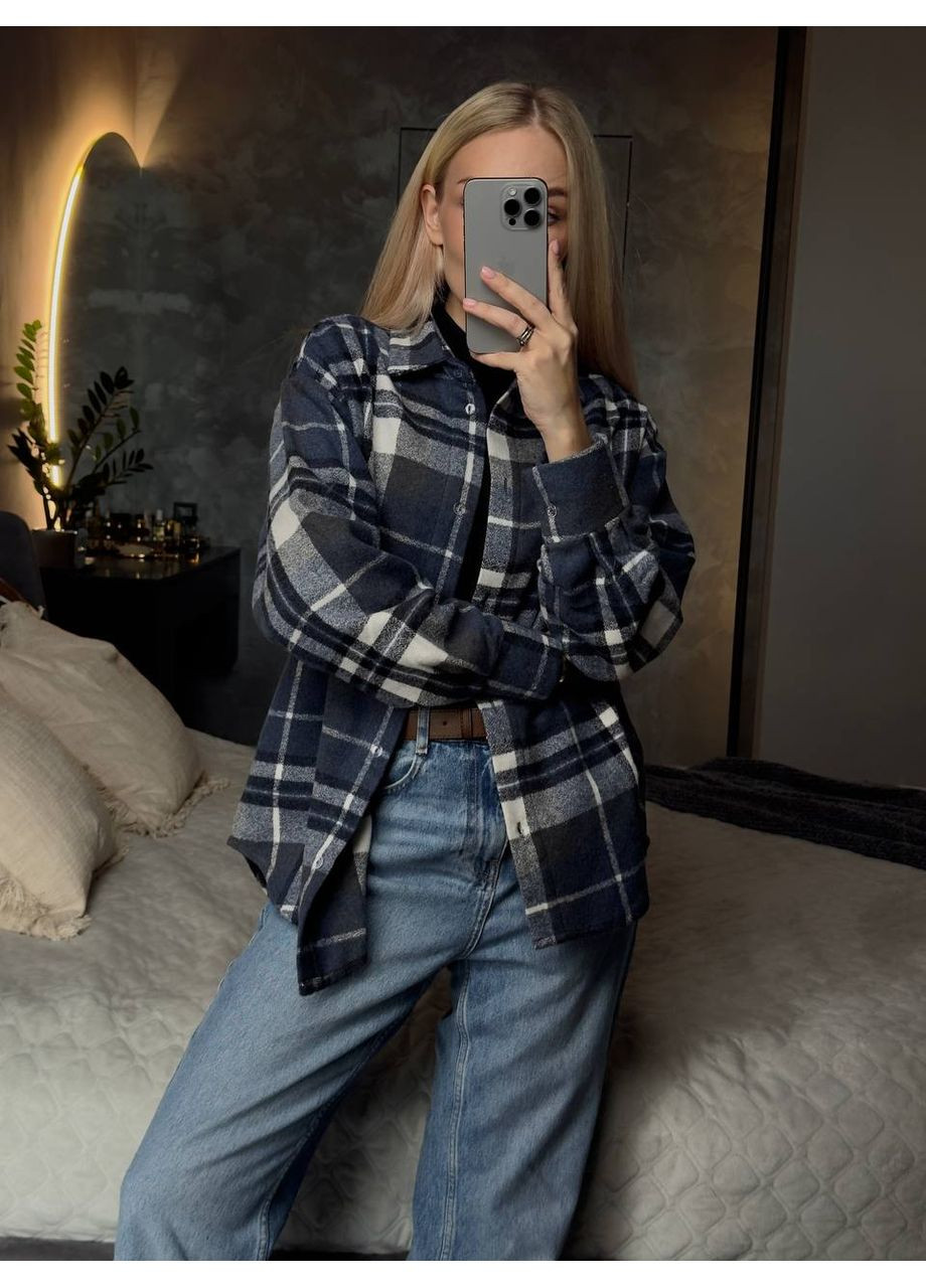 Тепла картата сорочка — ЗАМІРИ В ОПИСІ Vione (370285172)