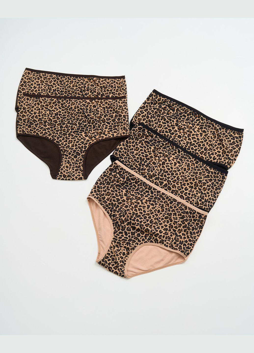Трусики леопардовый принт - Супербатал 5 шт Nicoletta (322111390)