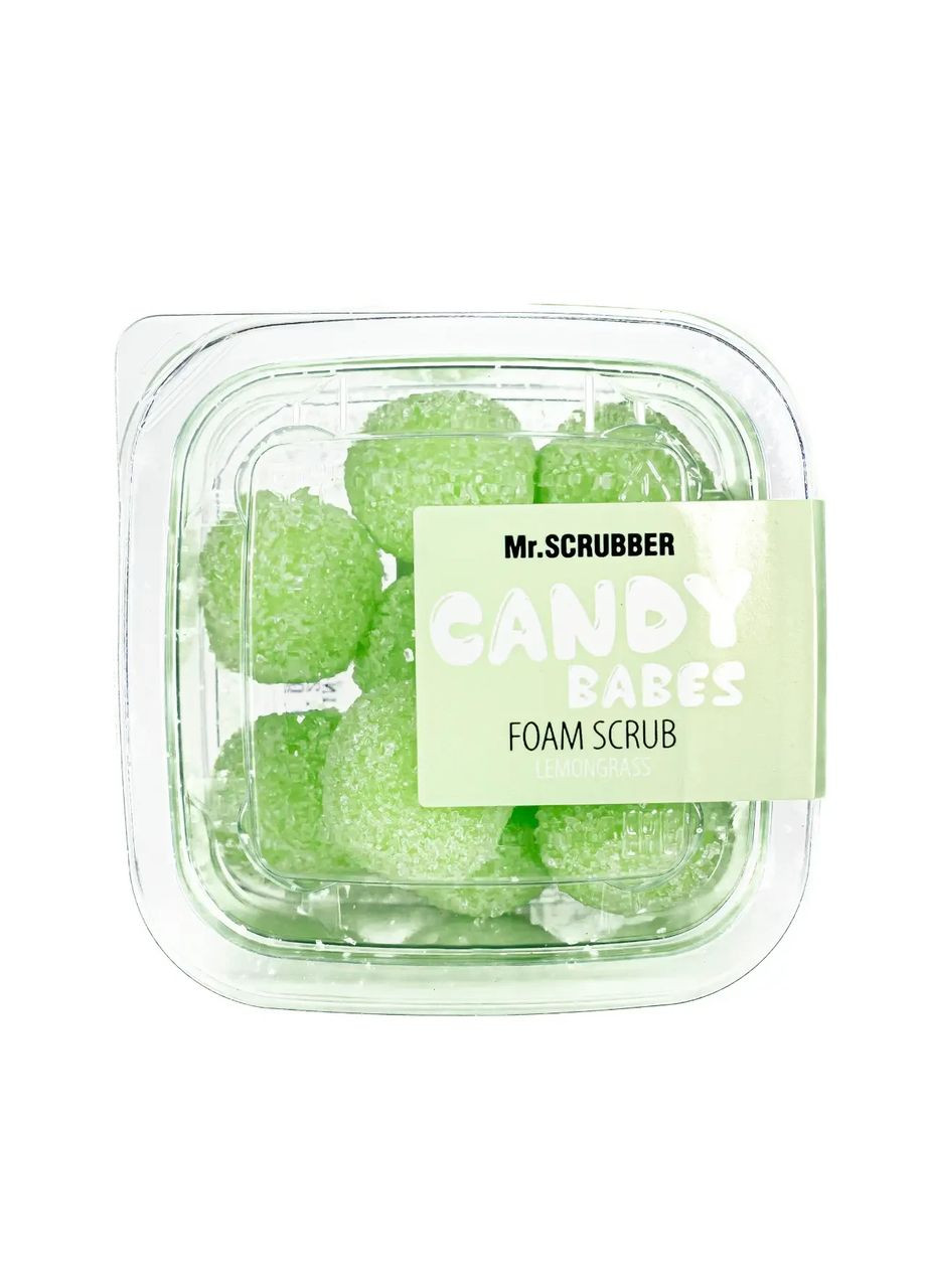 Пінний цукровий скраб Mr.Scrubber Candy Scrub Lemongras/Лемонграс 110 гр Mr. Scrubber (365878374)