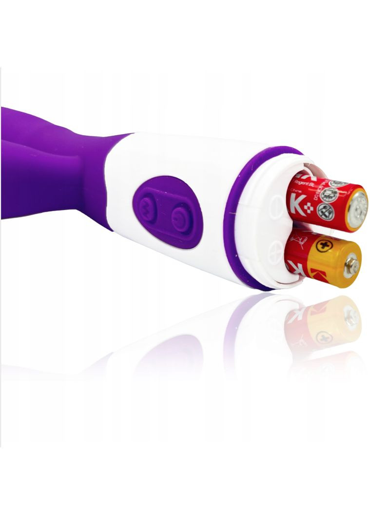 Мини-вибратор с двойной вибрацией для точки G и клитора, фиолетовый No Brand (341305731)