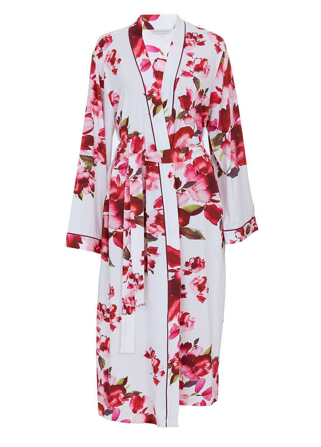 Халат жіночий 5119ISA довгий трикотаж м’який квітковий якісний комфортний подарунок Cyberjammies Isabella (366345392)