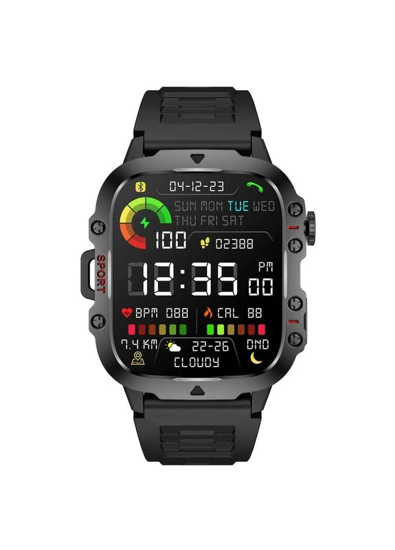 Розумний смарт годинник Smart Expert Nano Rubber, 2 ремінці Lige (378269197)