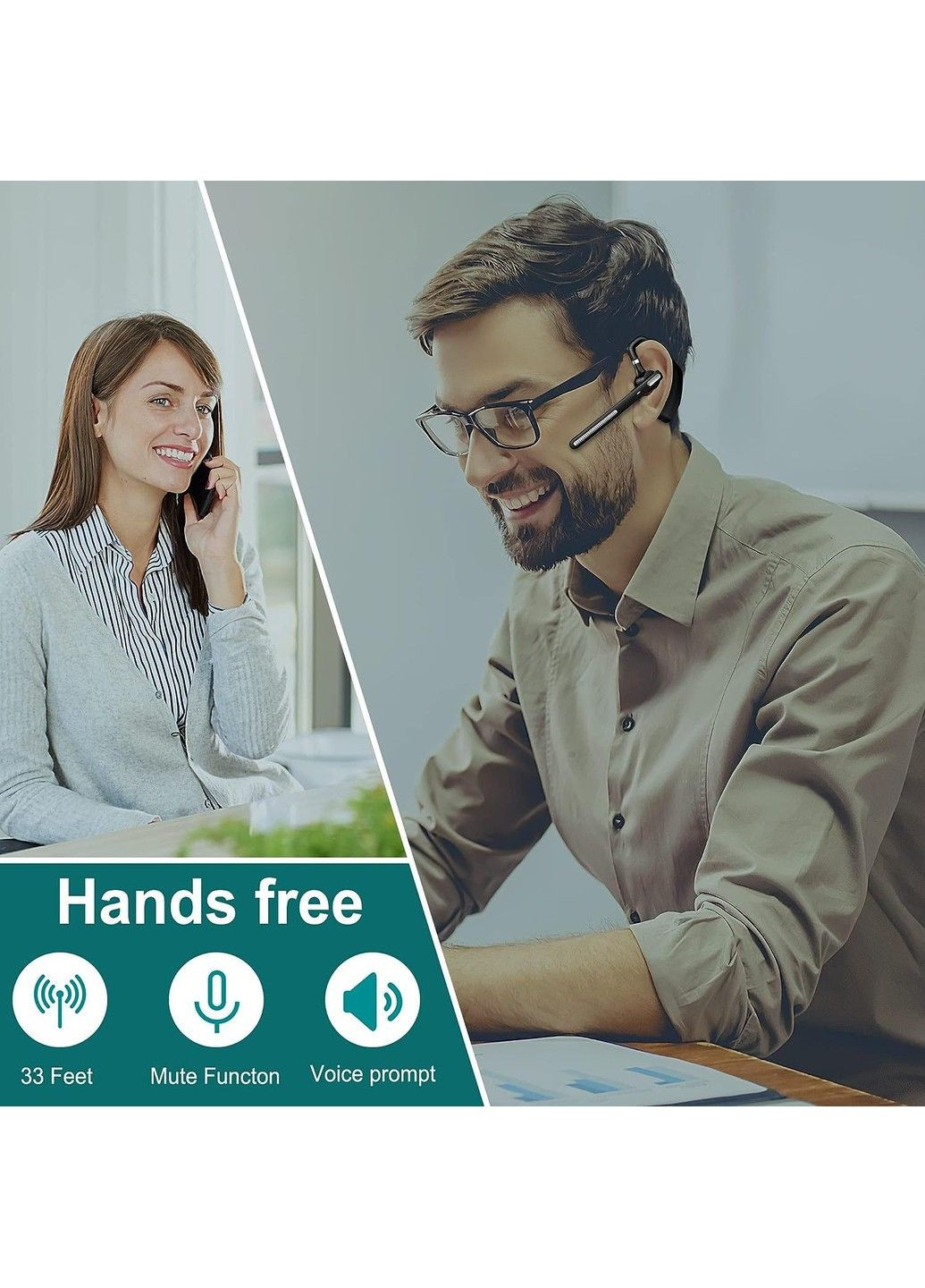 Беспроводная bluetooth гарнитура A6s с функцией шумоподавления и кейсом для хранения TWS (299152946)