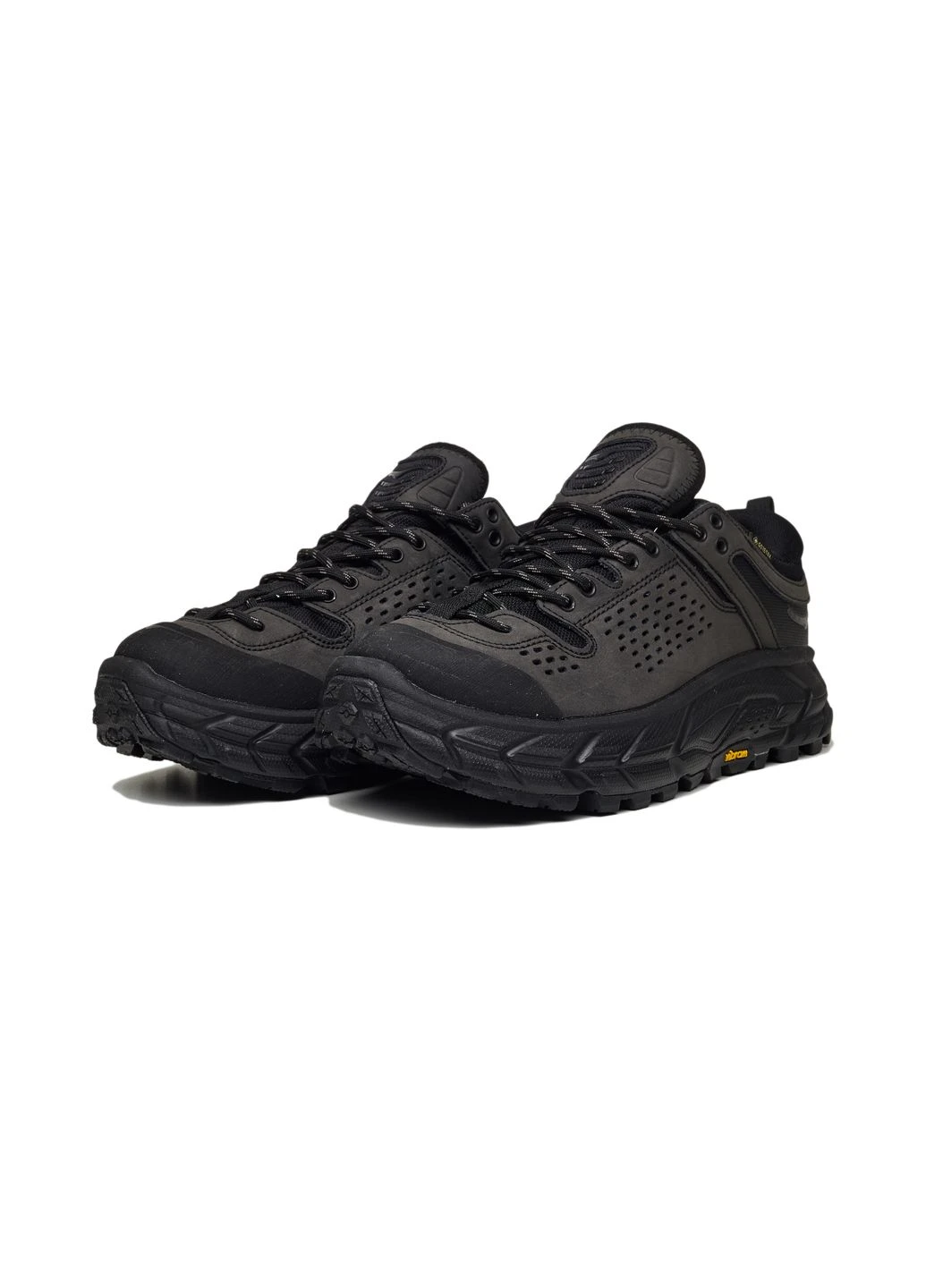 Чорні літні кросівки hoka tor ultra low wp jp gore tex black хока No Brand