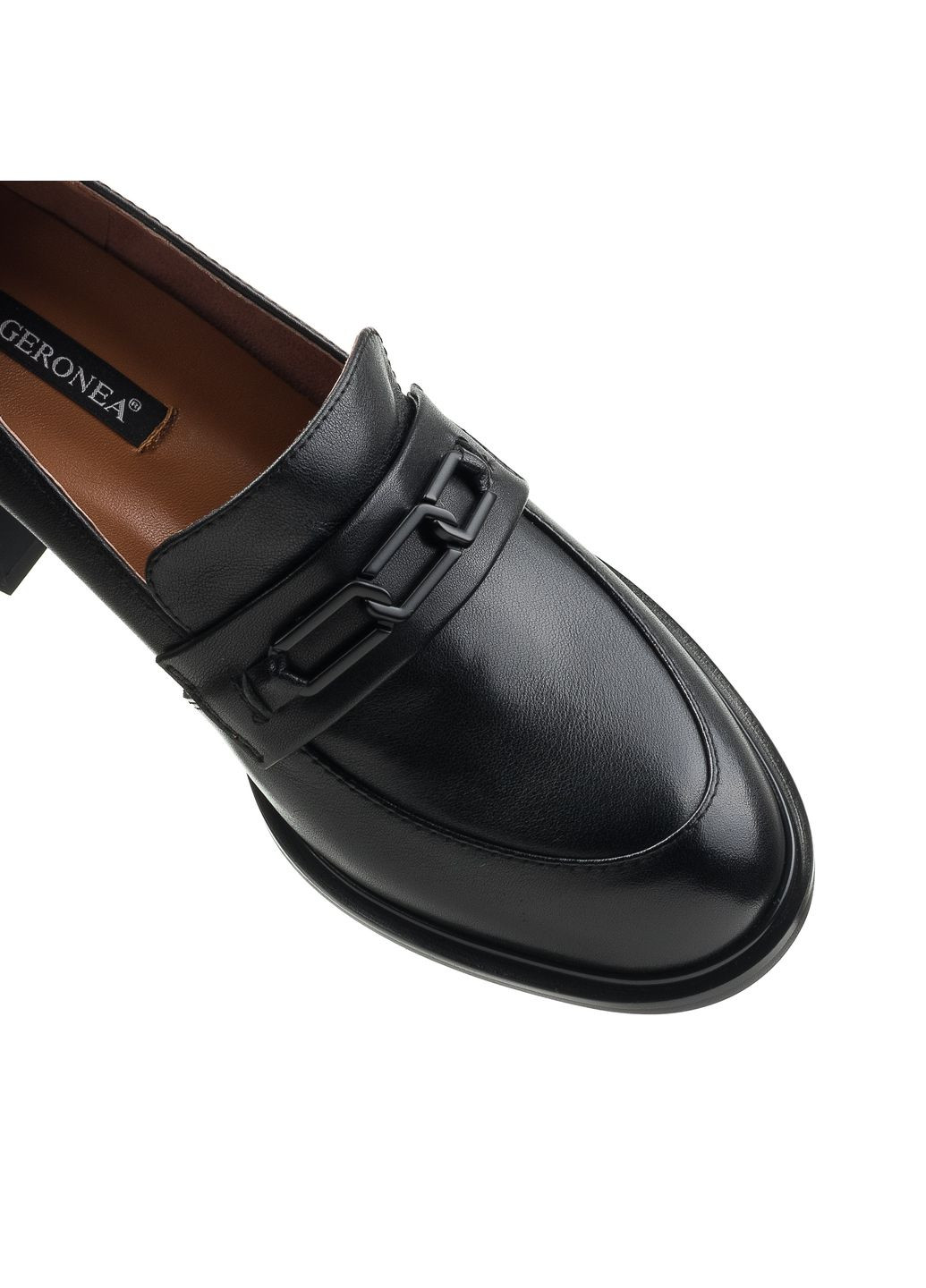 Geronea Туфли (2128Т) черный з натуральная кожа, — (328913100)