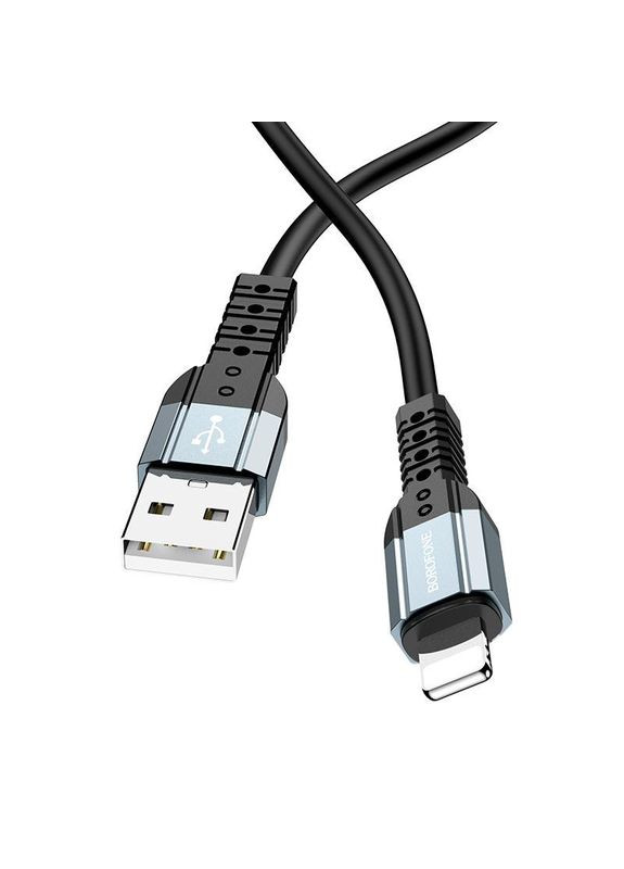 Кабель для зарядки телефона Lightning Apple BX64 |1м/2.4A| Borofone (337351381)