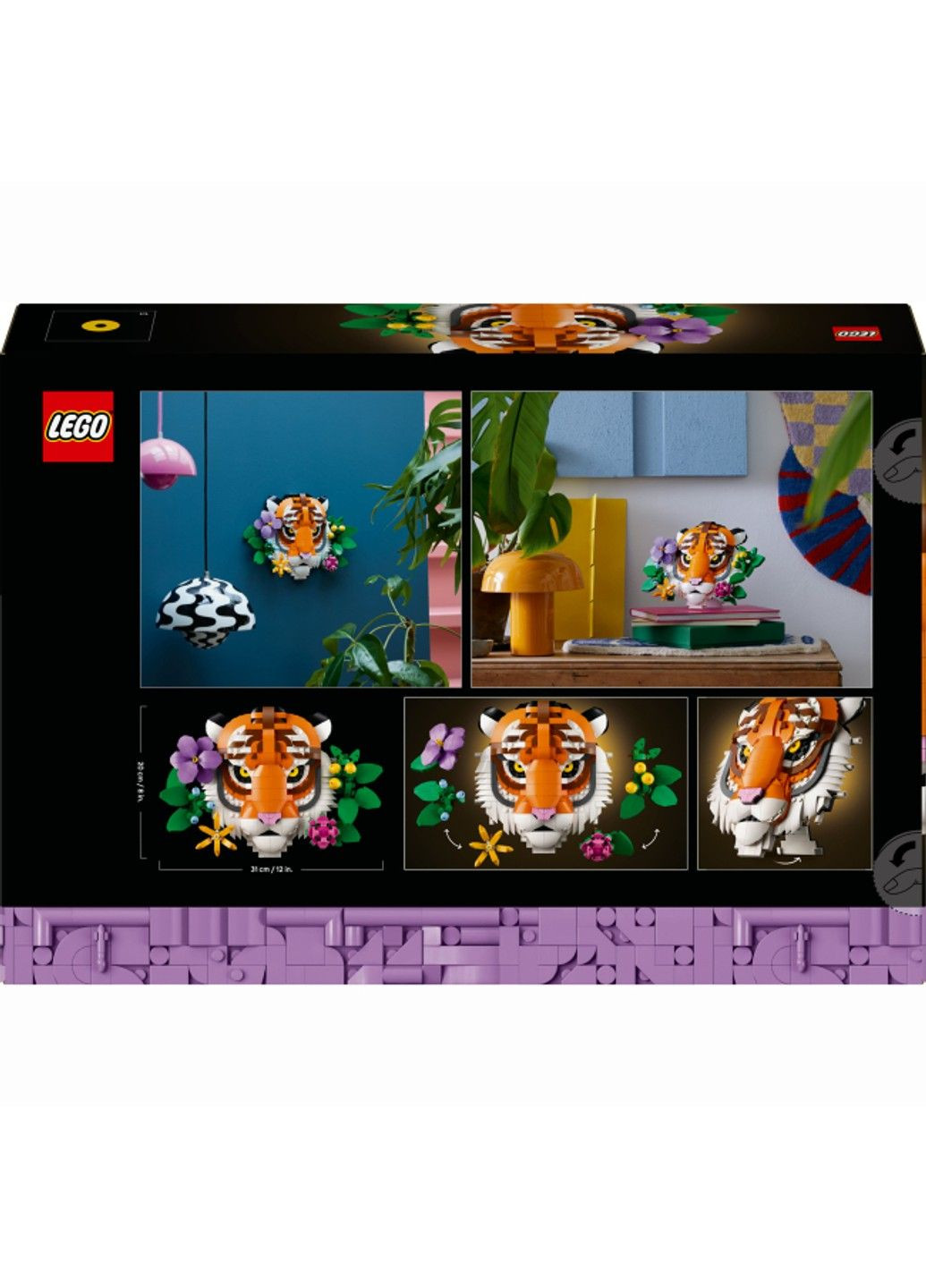 Конструктор Коллекция фауны - Тигр, 31217 Lego (336181424)