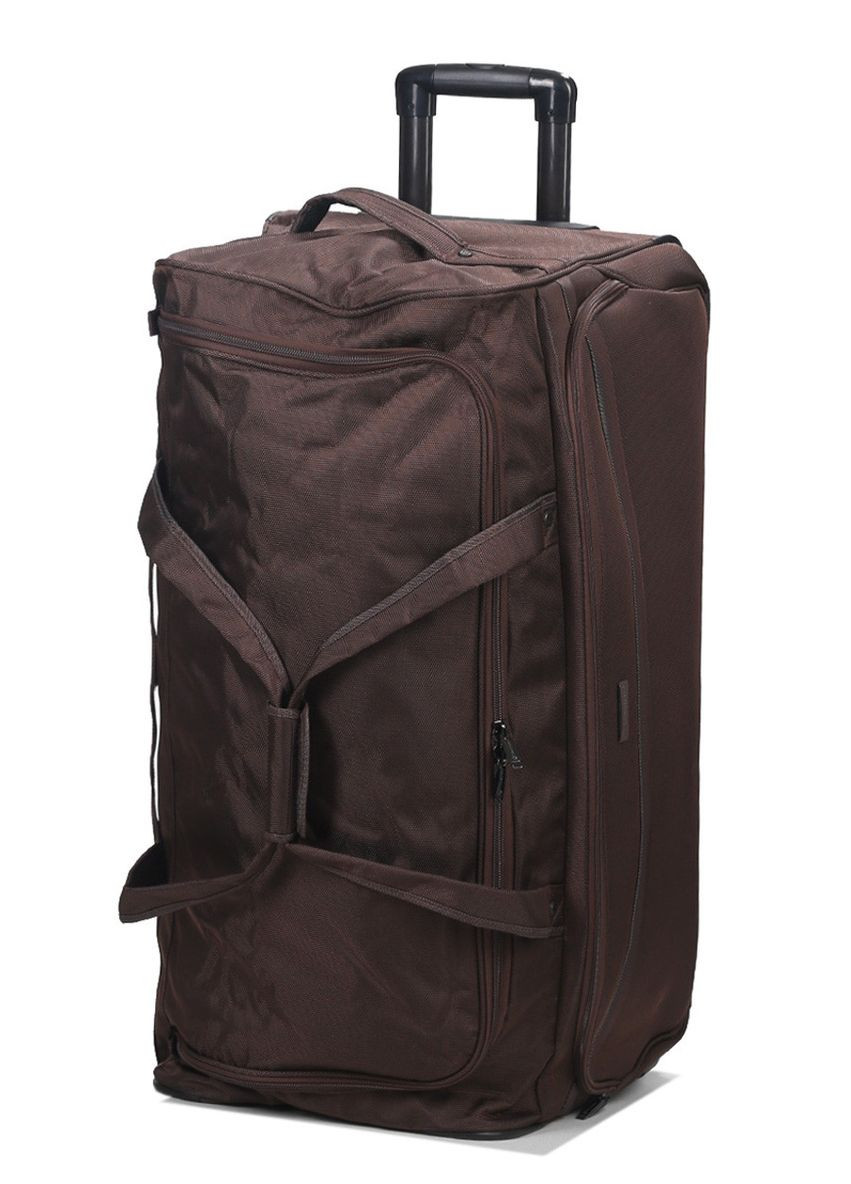 Сумка на колесах гігант XL корич 85х39х42см/134л/3.8кг/ 371-82 Snowball (324802163)