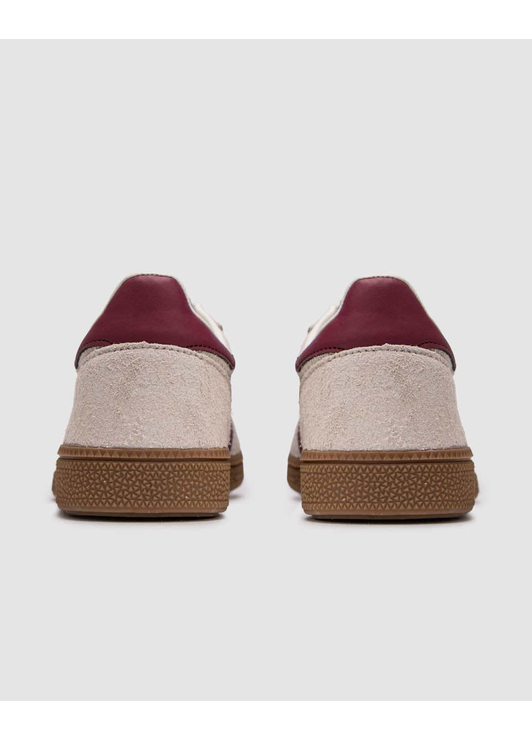 КРОССОВКИ ЖЕНСКИЕ ADIDAS HANDBALL SPEZIAL BEIGE / BURGUNDY АДИДАС СПЕЦИАЛ ИНДИГО No Brand бежевые демисезоны (367173812)
